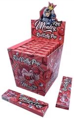 Monkey King Χαρτάκια Lollypop  - King Size Slim με Τζιβάνα 32φ.