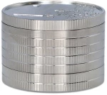 Grinder Τρίφτης Καπνού Μεταλλικός MD One Euro 40mm - 3 Parts