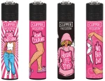 Clipper Αναπτήρας Μεγάλος - Pink Cozy