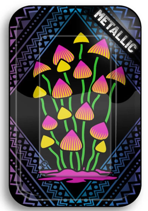 Rolling Tray Δίσκος «Shrooms» - 16x27cm