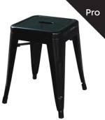 266061 RELIX ΣΚΑΜΠΟ-PRO, ΜΕΤΑΛΛΟ ΒΑΦΗ ΜΑΥΡΟ 39X39X45CM