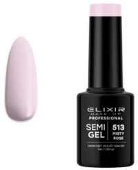 Elixir Professional Semi Gel Ημιμόνιμο Βερνίκι Νυχιών 5ml - 513 Misty Rose