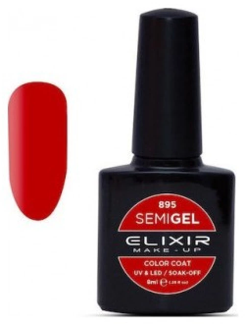 Elixir Professional Semi Gel Ημιμόνιμο Βερνίκι Νυχιών 8ml - 895