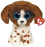 362986 TY BEANIE BOOS MUDDLES ΧΝΟΥΔΩΤΟ ΣΚΥΛΑΚΙ ΚΑΦΕ ΚΑΙ ΛΕΥΚΟ 23ΕΚ