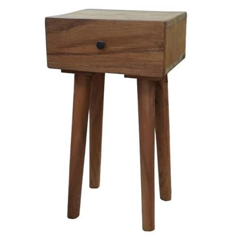 405143 Nextdeco κομοδίνο `Tribeca`, Υ65x30x35εκ. από ξύλο teak