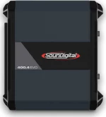 SD 400.4 EVO4.0 - Τετρακάναλος ενισχυτής 4 x 112 W RMS @ 2Ω