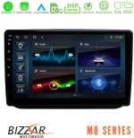 Bizzar m8 Series Skoda Fabia 2007-2014 8core Android12 4+32gb Navigation Multimedia Tablet 9" u-m8-Sk0486