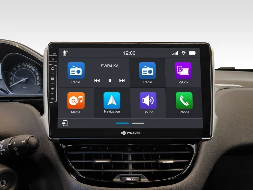 Dynavin d8 Series Οθόνη Peugeot 208 / 2008 2012-2018 10.1 Android Navigation Multimedia Station u-d8-Pg208-pro