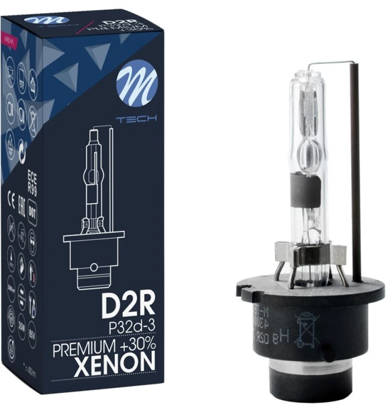 D2R 35W 4.300k P32d-3 12/24V PREMIUM ΑΝΤΑΛΛΑΚΤΙΚΗ ΛΑΜΠΑ  M-TECH - 1ΤΕΜ