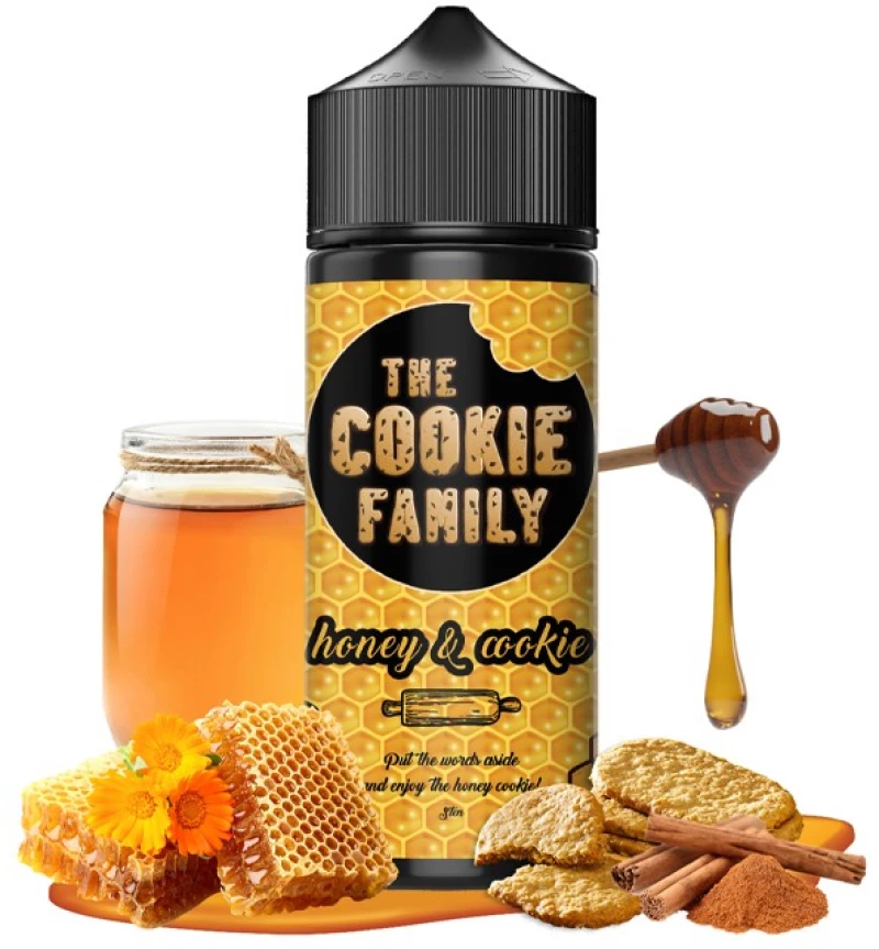 Mad Juice The Cookie Family Flavour Honey Cookie 30/120ml