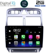 DIGITAL IQ RTB 2512_GPS (9inc) MULTIMEDIA TABLET OEM PEUGEOT 307 mod. 2001-2008