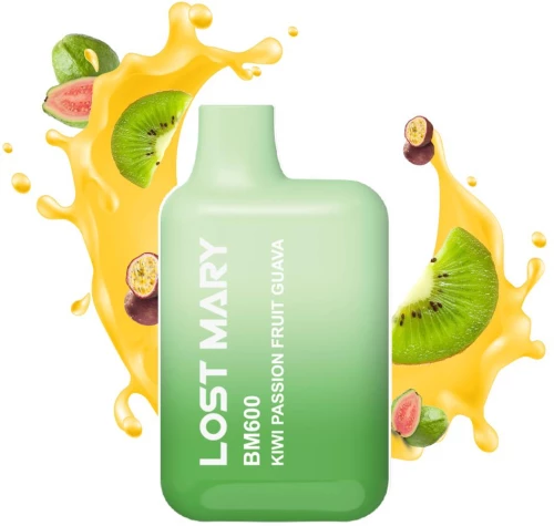 Lost Mary BM600 20mg 2ml Kiwi Passion Fruit Guava