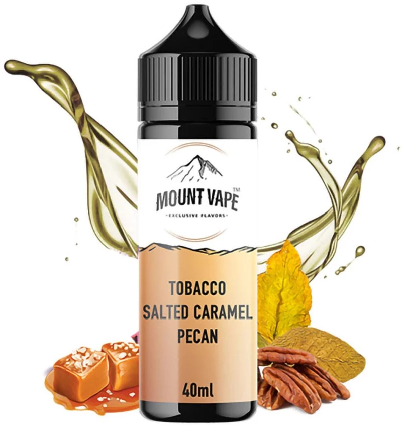 Mount Vape Flavorshot Tobacco Salted Caramel Pecan 40ml/120ml