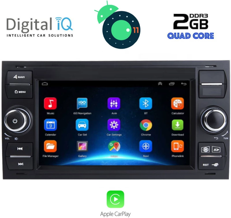 DIGITAL IQ IHB 002_CP (7'' DECK) MULTIMEDIA OEM FORD mod. 2004-2008