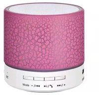 LAMTECH BLUETOOTH SPEAKER LED LIGHT WITH FM PINK