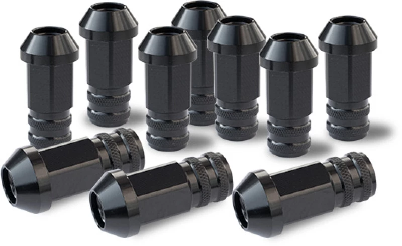 SRDR/7N-10 ΠΑΞΙΜΑΔΙ ΚΩΝΙΚΟ 12χ1,25 (50mm) (19) ΜΑΥΡΟ 10ΤΕΜ.