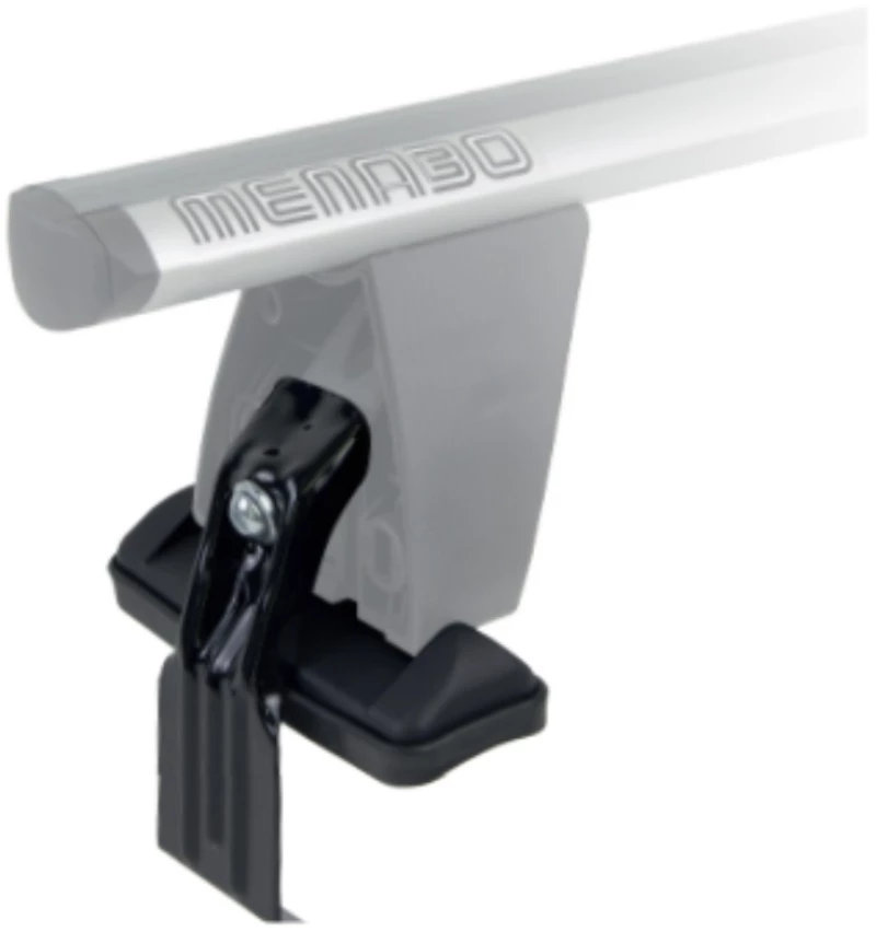 9870/MB DLKIT25G KIT TYPE G ΑΚΡΑ (ΠΟΔΙΑ) ΓΙΑ ΜΠΑΡΕΣ ΟΡΟΦΗΣ DELTA BLACK/SILVER MENABO - 1 ΣΕΤ