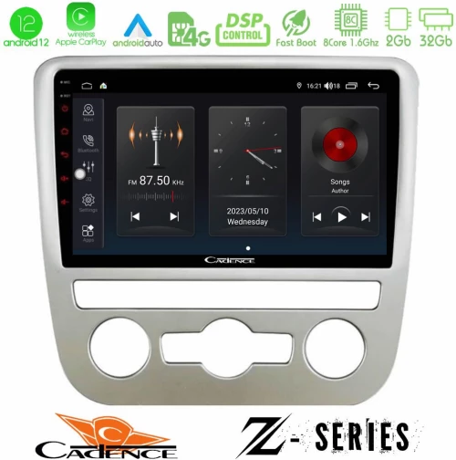 Cadence z Series vw Scirocco 2008 – 2014 8core Android12 2+32gb Navigation Multimedia Tablet 9 u-z-Vw092n