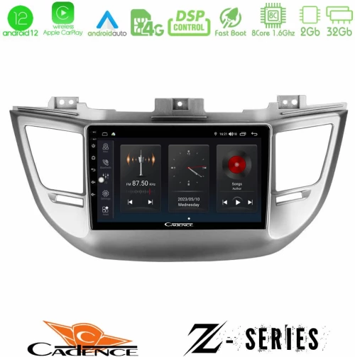 Cadence z Series Hyundai Tucson 2015-2018 8core Android12 2+32gb Navigation Multimedia Tablet 9 u-z-Hy0068