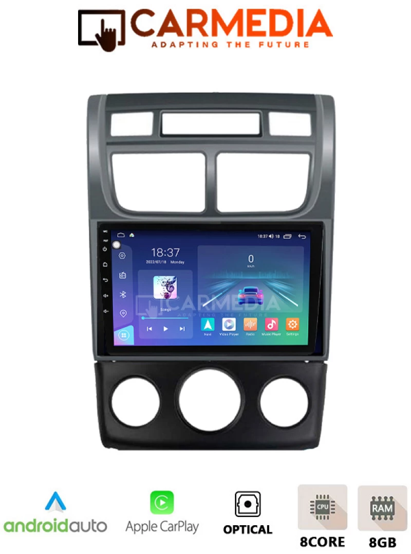 CARMEDIA CM809-13 TABLET 9'' OEM KIA SPORTAGE 2004-2010 A/C-CLIMA