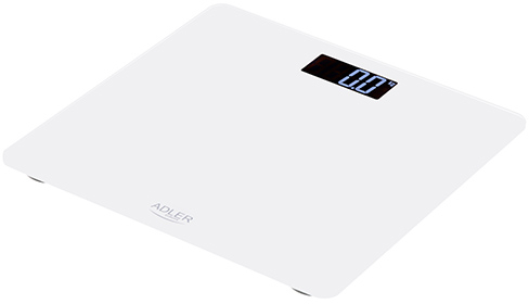 ADLER ELECTRIC BATHROOM SCALE WHITE