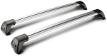 Y8050199 ΜΠΑΡΕΣ ΟΡΟΦΗΣ ΑΛΟΥΜΙΝΙΟΥ YAKIMA FLUSH MIXED 115+120cm ΜΕ ΚΛΕΙΔΙ - 2 TEM.