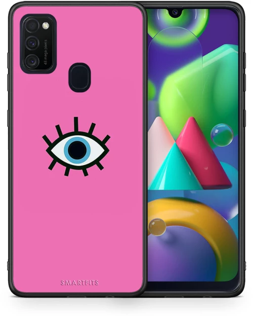 Blue Eye Pink - Samsung Galaxy M21 / M30s θήκη
