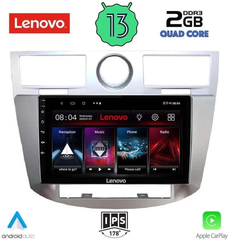 LENOVO LVD 4289_CPA (9inc) MULTIMEDIA OEM CHRYSLER SEBRING mod. 2008-2010