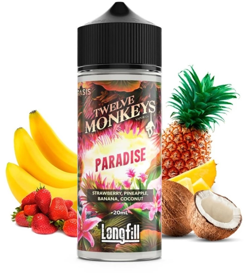 12 Monkeys Flavorshot Oasis Paradise 20ml/120ml