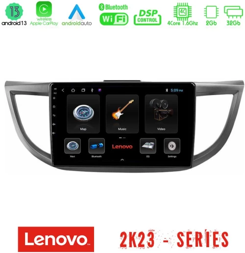 Lenovo car pad Honda crv 2012-2017 4core Android 13 2+32gb Navigation Multimedia Tablet 9 u-len-Hd0012