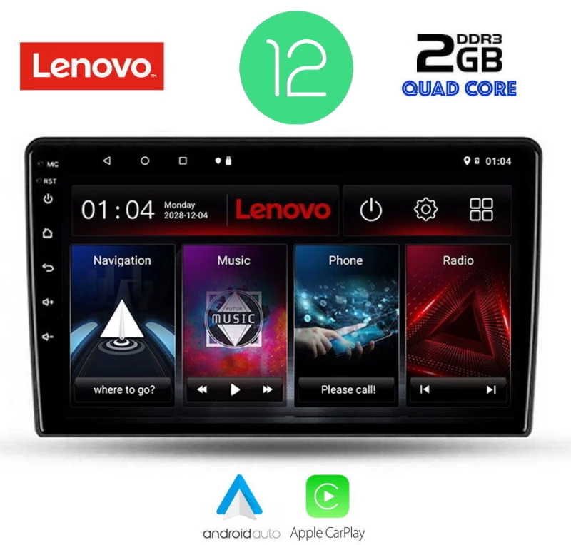 LENOVO LVB 4476_CPA (10inc) MULTIMEDIA TABLET OEM NISSAN XTRAIL mod. 2004-2007