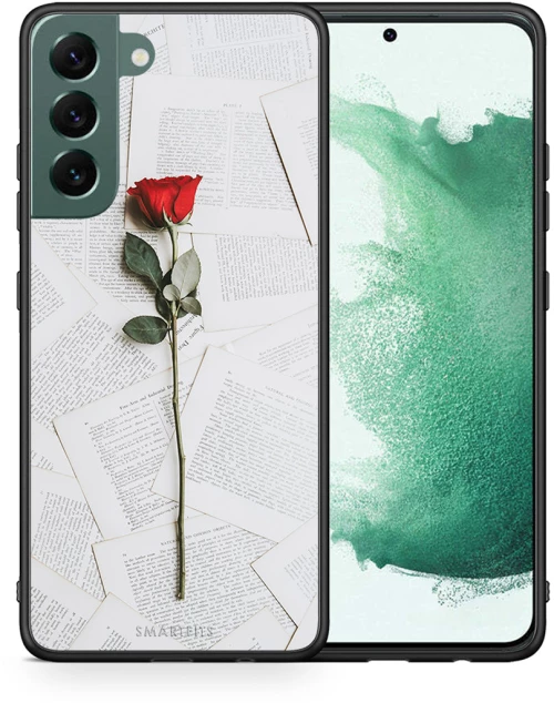 Red Rose - Samsung Galaxy S22 Plus θήκη