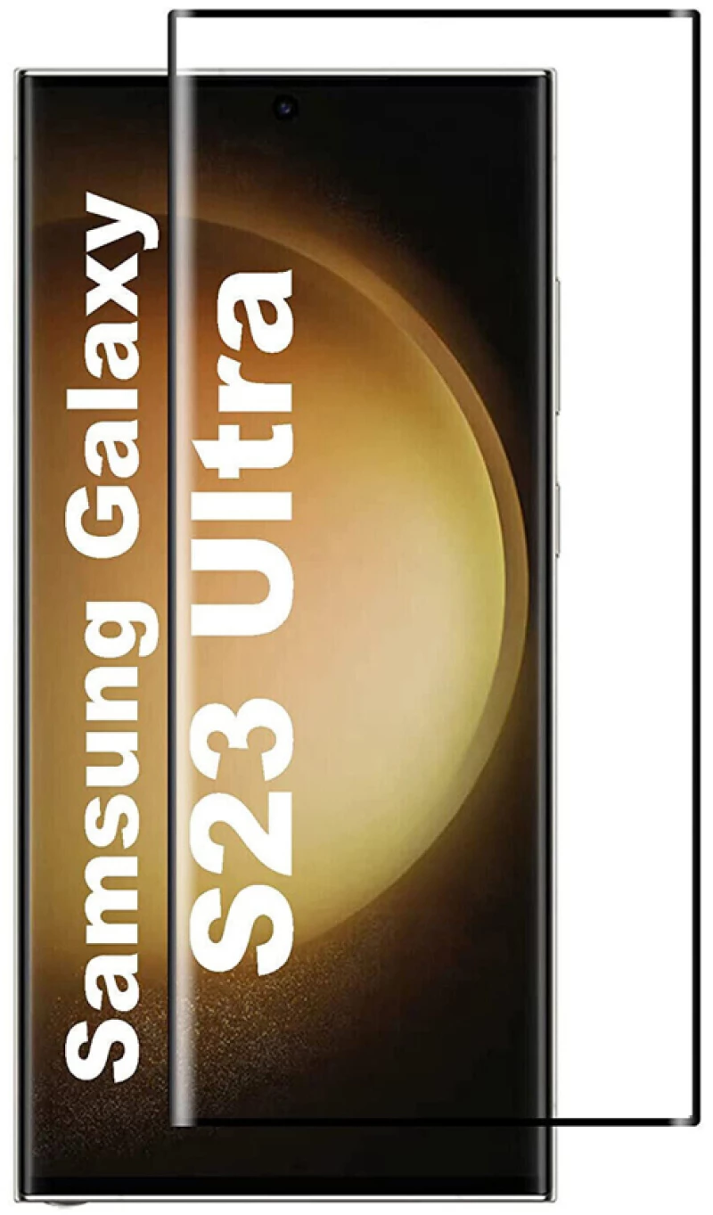 POWERTECH tempered glass 3D TGC-0630 για Samsung S23 Ultra, full glue