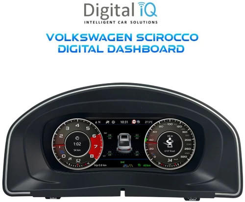 DIGITAL IQ DDD 736_IC (12.5") VW SCIROCCO mod. 2008-2017 DIGITAL DASHBOARD