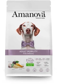 Ξηρά Τροφή Σκύλου Amanova Adult Mobility Fish 10kg με Ψάρι