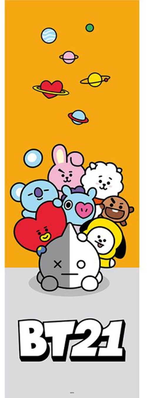 385609 ΑΦΙΣΑ 53X158ΕΚ BT21 CHARACTERS