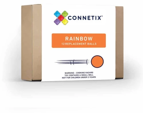 341644 ΚατασκευέΣ Connetix ΞύλινεΣ μπάλεΣ 12 τμχ.