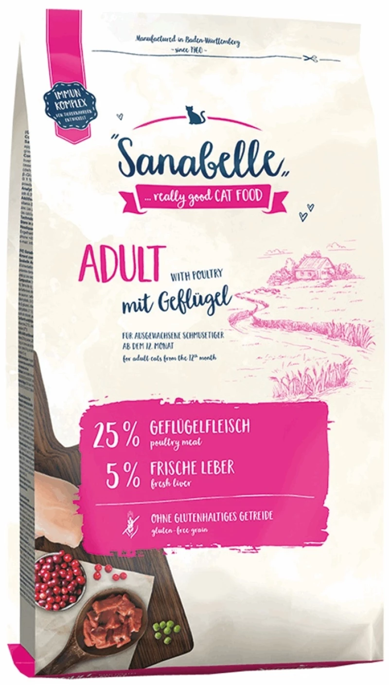 Sanabelle Adult With Poultry (Πουλερικά) 10kg
