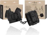 INTENSE FETISH VEGAN LEATHER HANDCUFFS