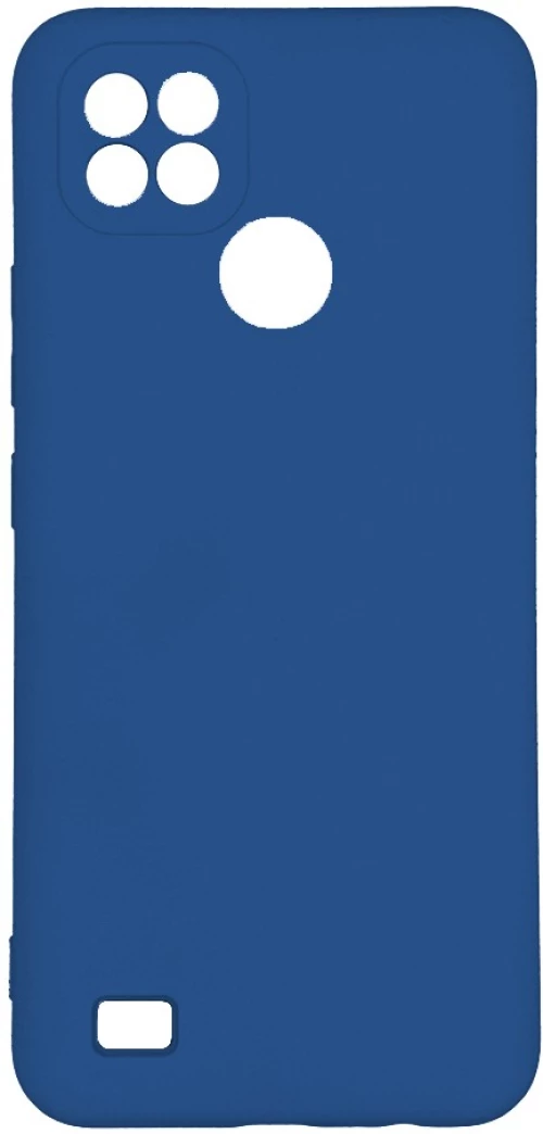 Θήκη Silky And Soft για Realme C21 - Μπλε