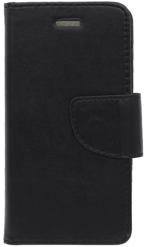 Θήκη flip με υποδοχή καρτών και δυνατότητα STAND για Apple iPhone 15 Plus -  Μαύρο