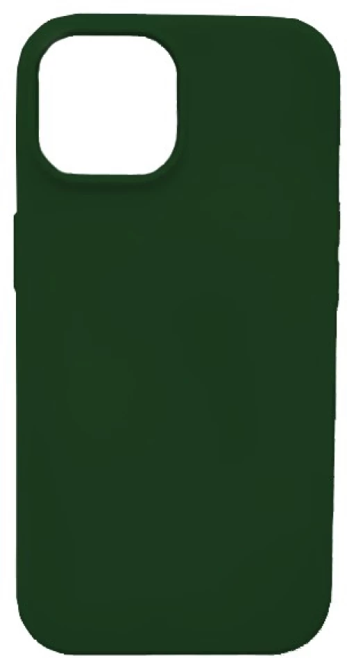 Θήκη Silky And Soft για Apple iPhone 15 - Σκούρο Πράσινο