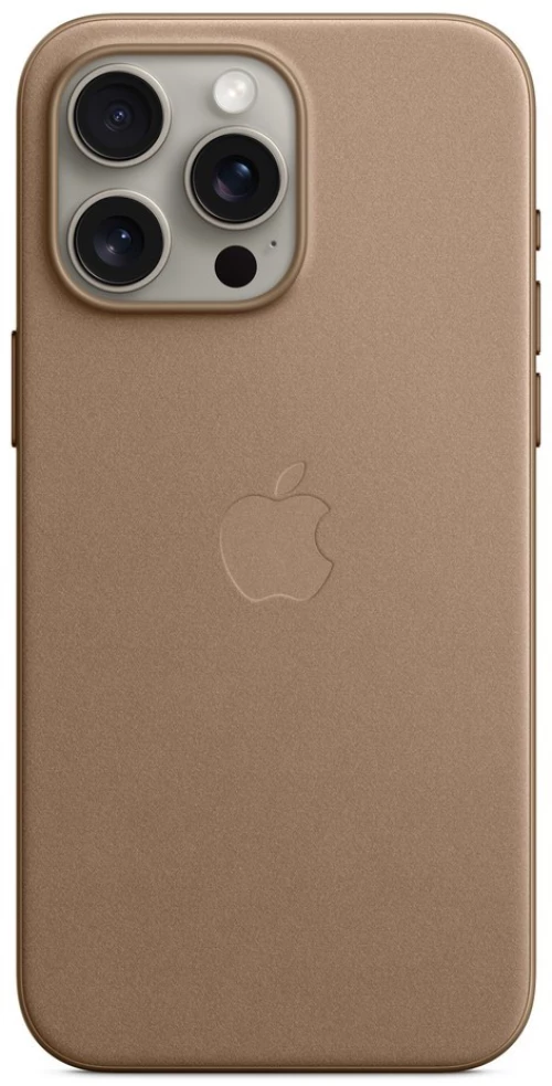 Apple Finewoven Θήκη Προστασίας για iPhone 15 Pro Max - Taupe