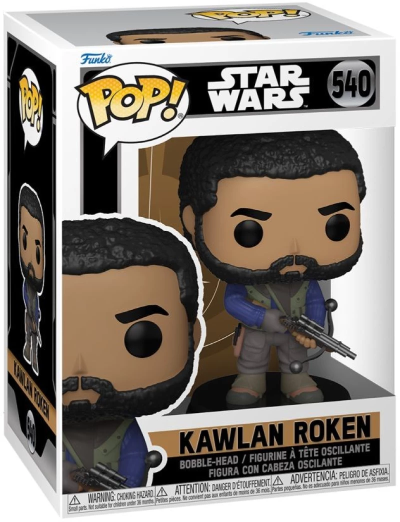 Funko Pop! Disney Star Wars - Kawlan Roken 540 Bobble-Head Vinyl Figure