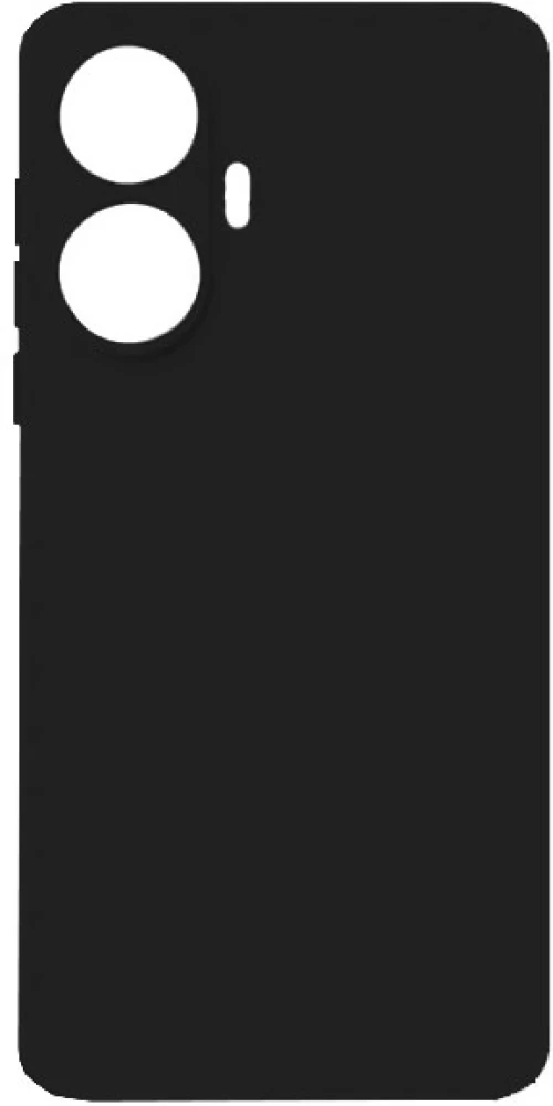 Θήκη σιλικόνης TPU Ultra Slim 0.3mm soft mat για Realme C55 - Μαύρο