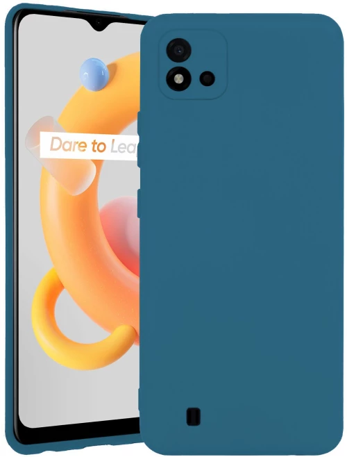Θήκη Silky And Soft για Realme C11 2021 - Navy Blue