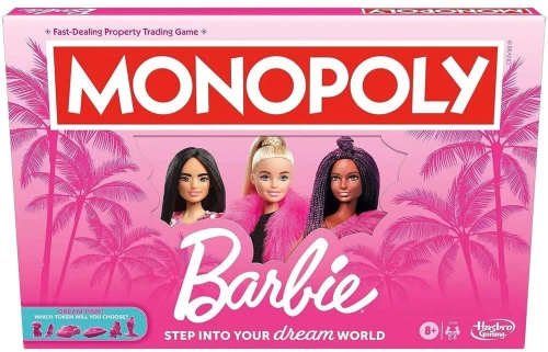 Hasbro Monopoly Barbie Επιτραπέζιο (G0038)