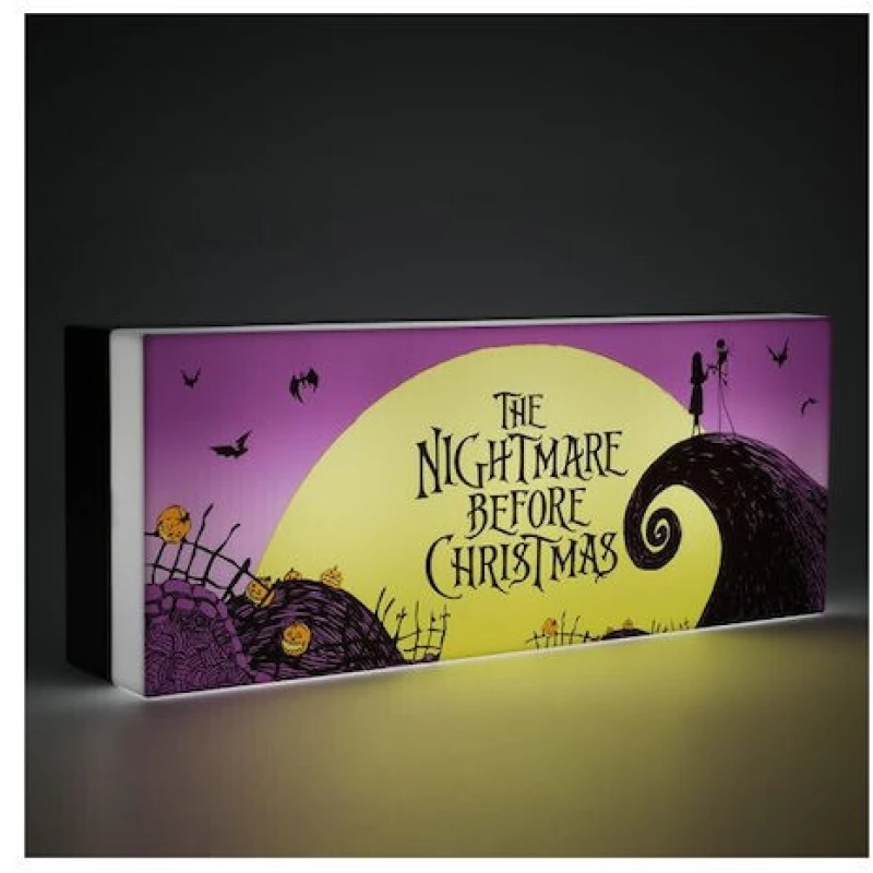 Paladone The Nightmare Before Christmas Logo - Διακοσμητικό Φωτιστικό