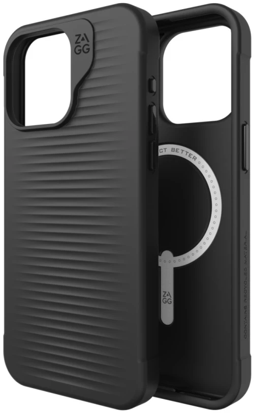 Zagg Snap Back Cover Θήκη από Γραφένιο για iPhone 15 Pro Max με MagSafe - Μαύρο
