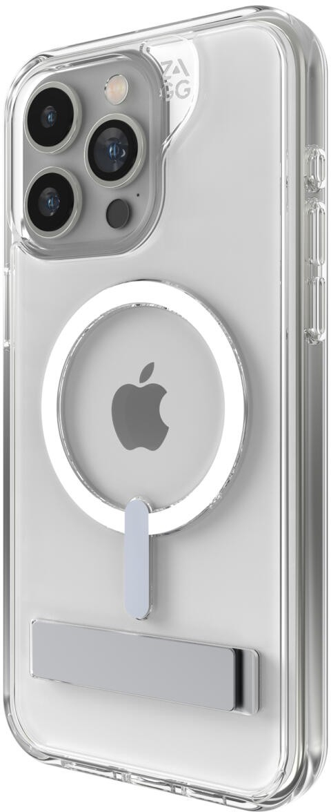 Zagg Back Cover Θήκη από Γραφένιο για iPhone 15 Pro Max με MagSafe & kickstand - Clear